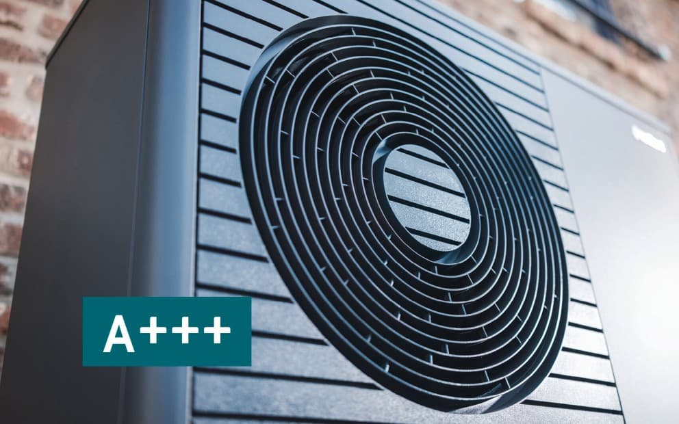 Energieeffizienz A+++ Wärmepumpe